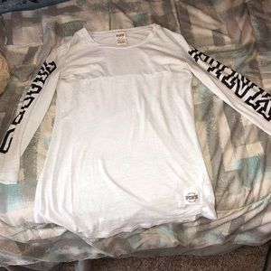 Pink brand long sleeve shirt